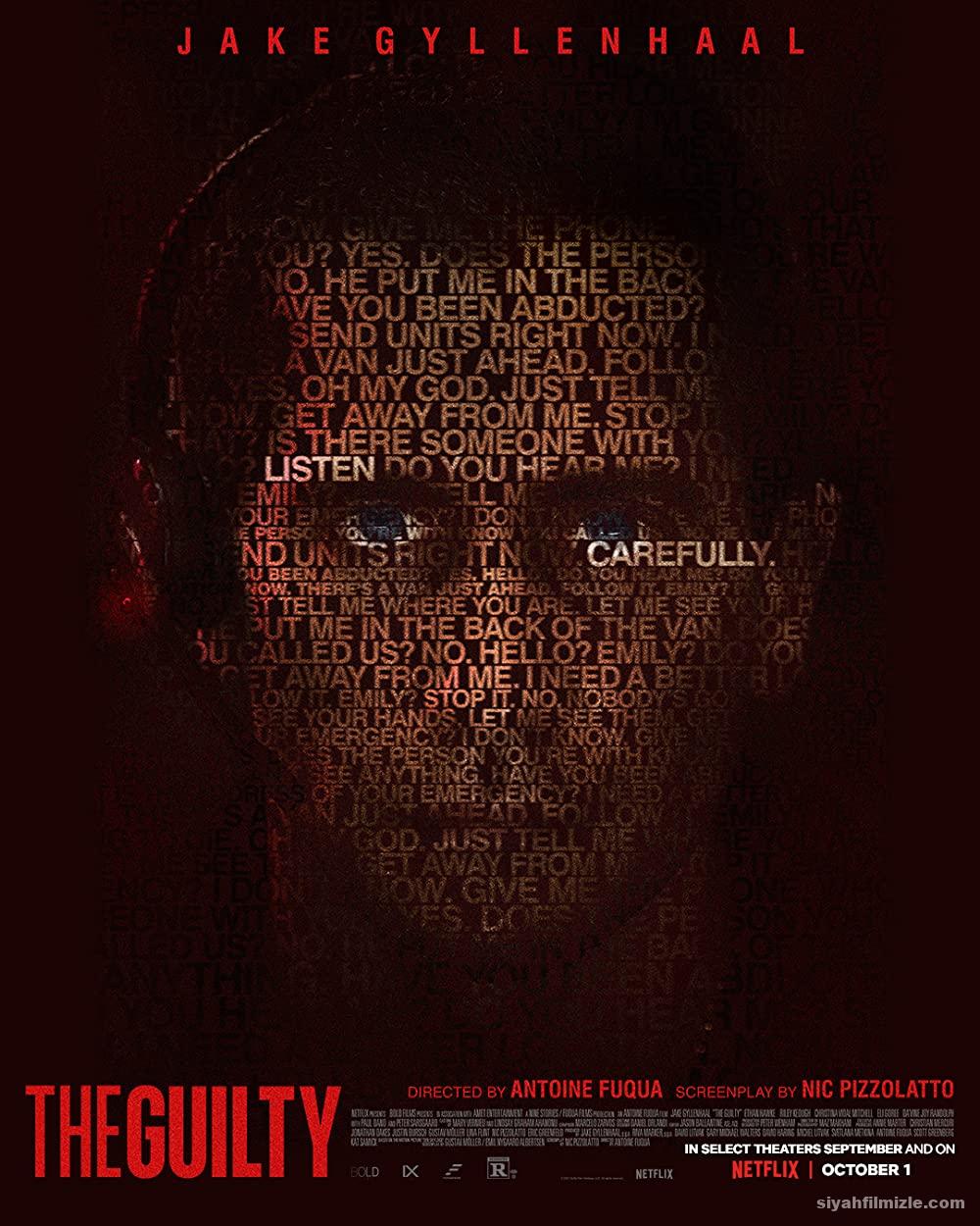 Suçlu (The Guilty) 2021 Türkçe Dublaj Altyazılı Full izle