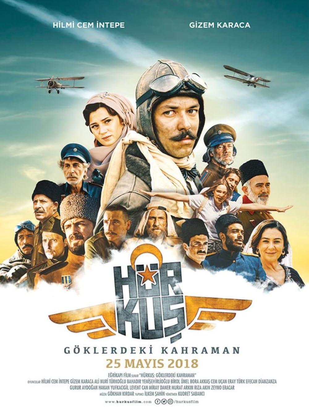 Hürkuş: Göklerdeki Kahraman 2018 Yerli Filmi Full izle