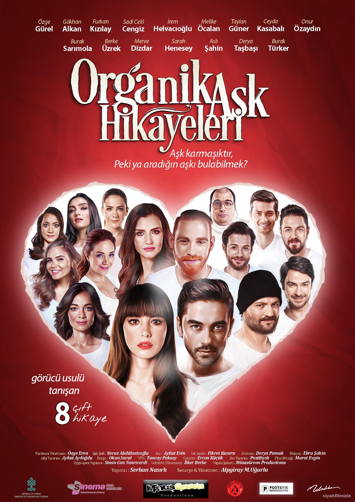 Organik Aşk Hikayeleri 2017 Yerli Filmi Full Sansürsüz izle